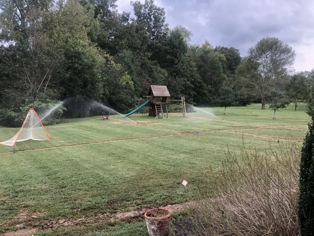 Local yard maintenance in Indian Trail, NC by Bell Group Irrigation & Lighting