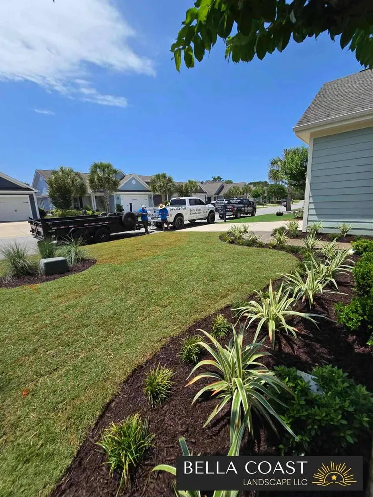 Local outdoor landscaping in Myrtle Beach, SC by Bella Coast Landscape