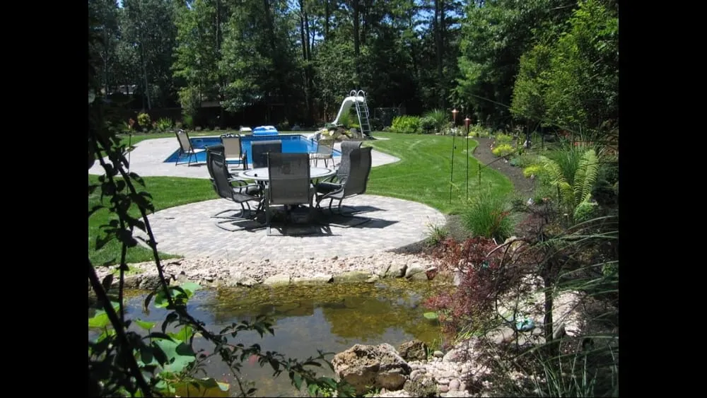 Affordable landscape design in Coram, NY by Bella Fleur Landscape Design & Masonry