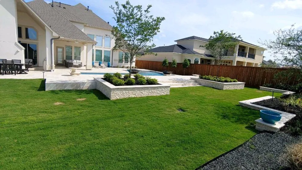 Custom landscaping services for outdoor upgrades in Houston, TX by Bella Luxe Landscape and Design