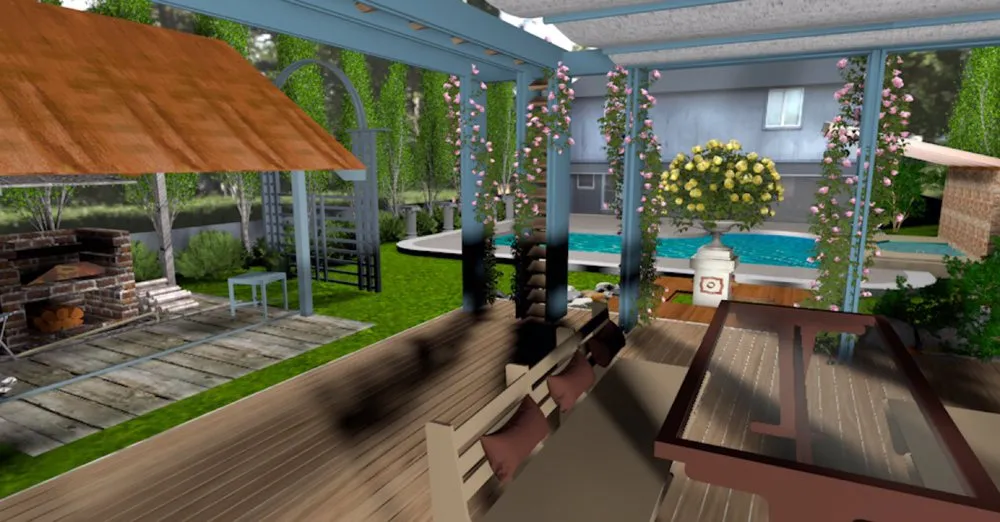 Local lawn mowing service for residential properties in Houston, TX by Bella Luxe Landscape and Design