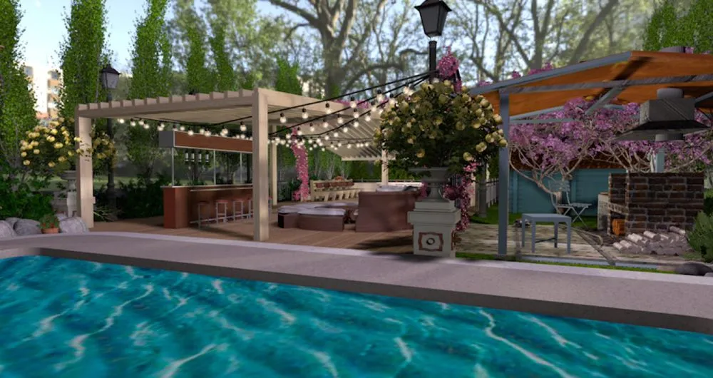 Local landscaping services in Houston, TX by Bella Luxe Landscape and Design