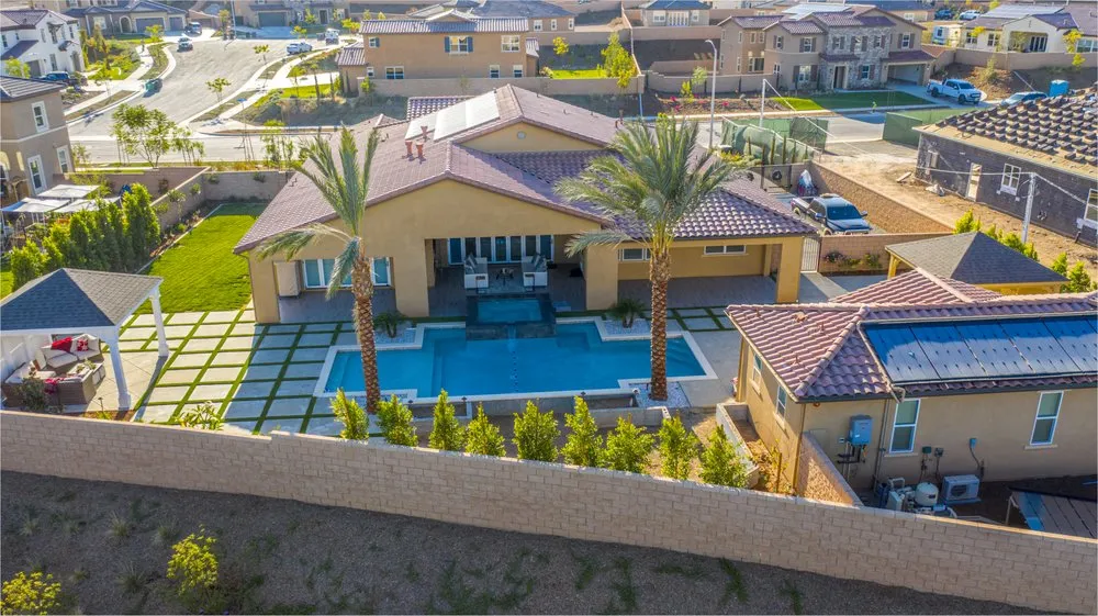 Expert landscape installation with custom design in Corona, CA by Bella Park INC.