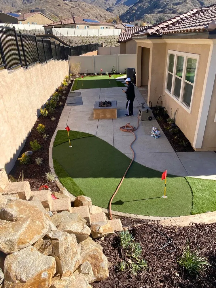 Custom lawn mowing service for year-round maintenance across Corona, CA - Bella Park INC.