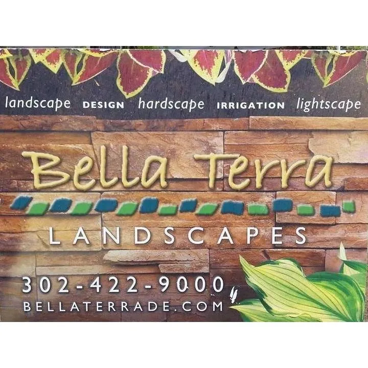 Custom lawn mowing service with custom design in Ellendale, DE by Bella Terra Landscapes