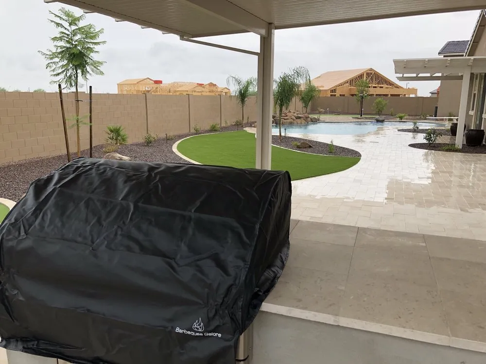 Affordable yard cleanup service for homes in Queen Creek, AZ by Bella Terra Landscapes