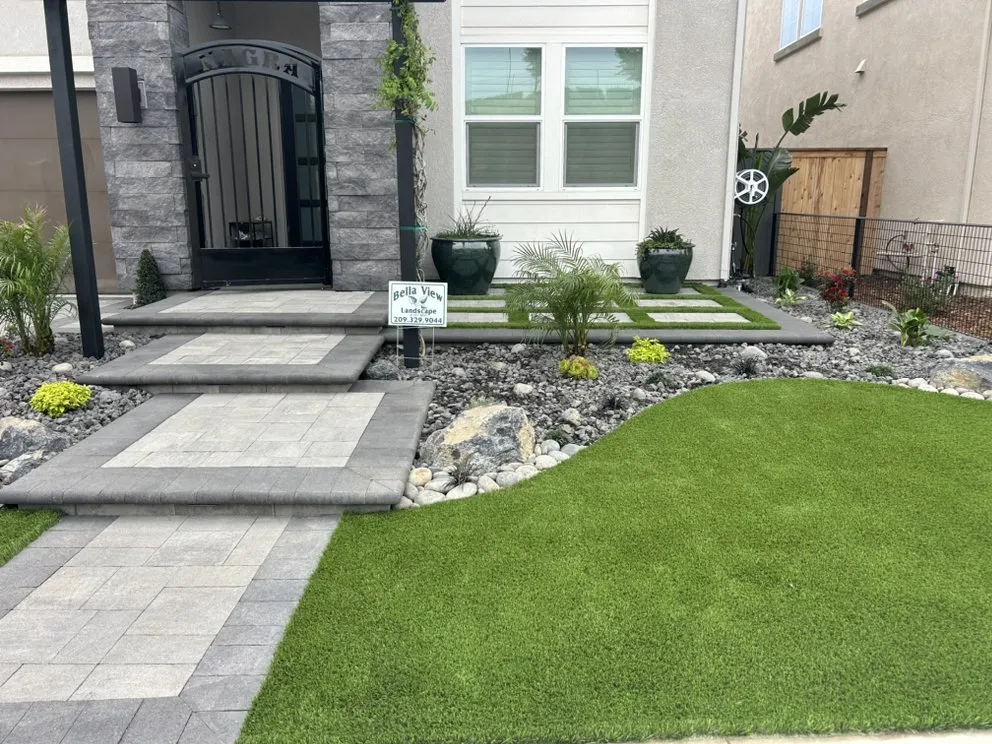 Affordable yard maintenance near you in Lodi, CA by Bella View Landscape