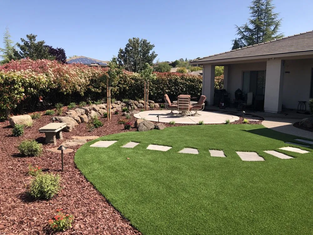 Local garden landscaping with custom design across Loomis, CA - Bella Vista Artificial Grass & Landscaping