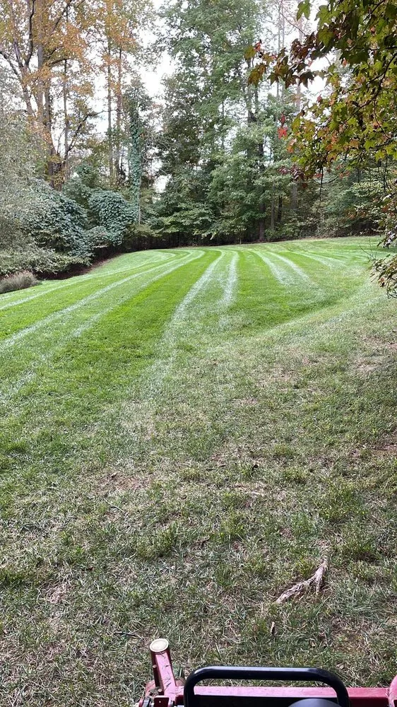 Custom garden landscaping in Randleman, NC by Bella Vista Landscape