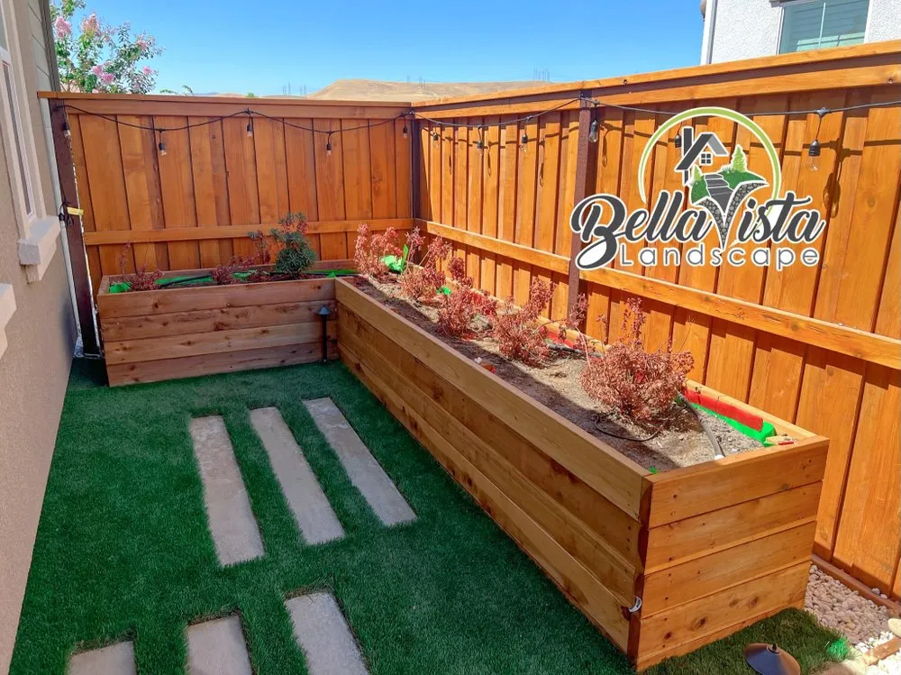 Top-rated yard cleanup service with custom design in Stockton, CA by Bella Vista Landscape