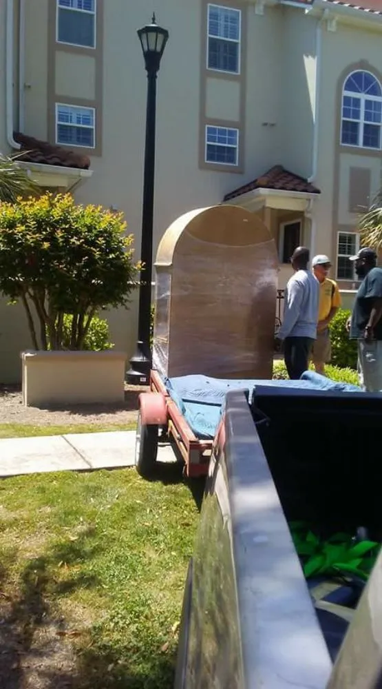 Affordable landscape design for beautiful yards in Shallotte, NC by Bellamy Small Services