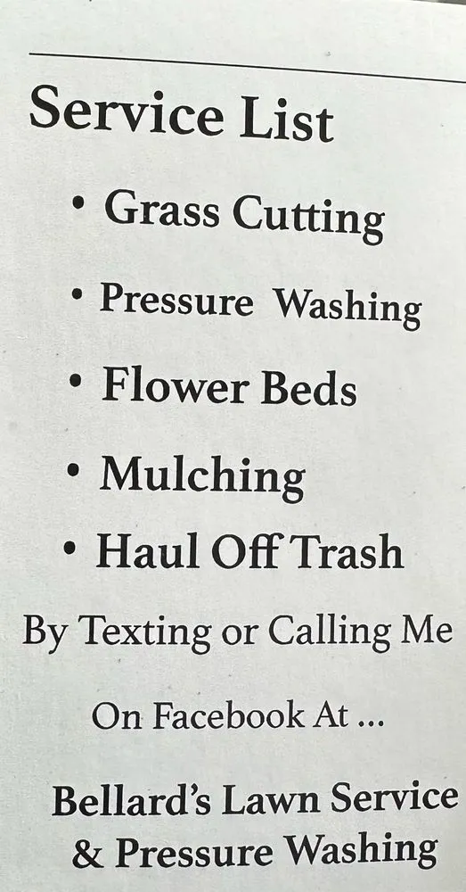 Custom yard maintenance in Lake Charles, LA - Bellard Lawn Service & Pressure Washing