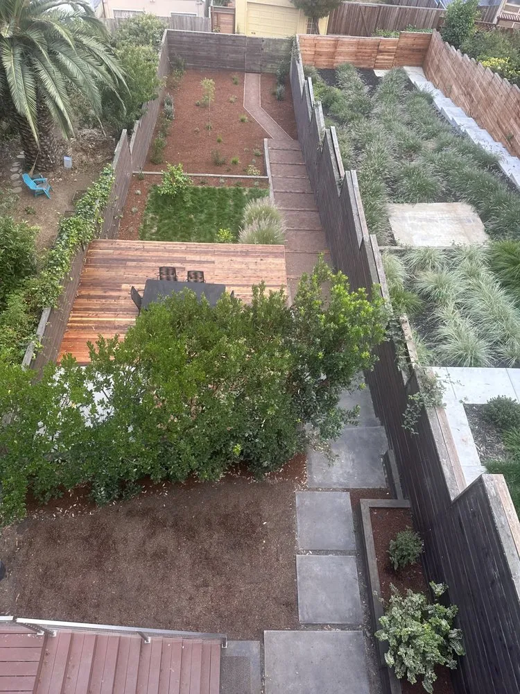 Local landscape installation in San Francisco, CA by Bellas Landscapes