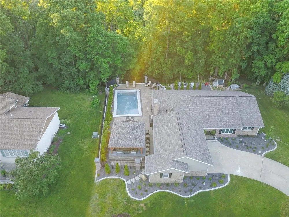 Custom landscape installation for residential properties across Bloomington, IL - Bellas Landscaping