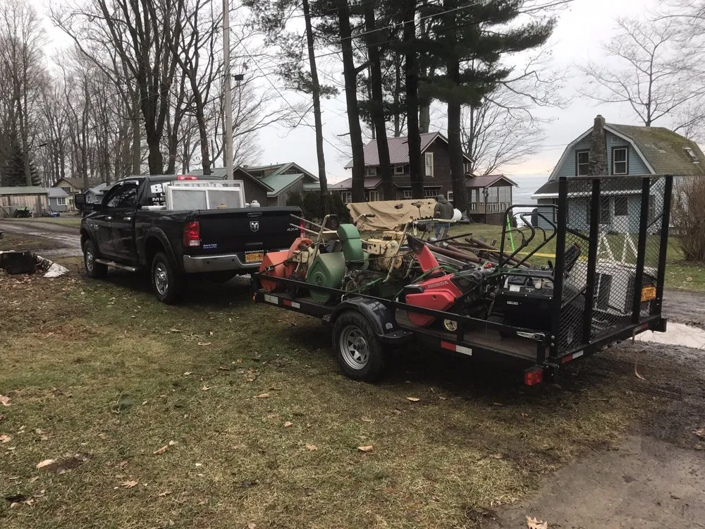 Affordable outdoor landscaping in Fulton, NY by Bellavia Lawn Care & Metal Recovery