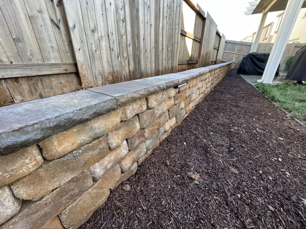 Custom landscape installation in Sacramento, CA - Belleview Gardens