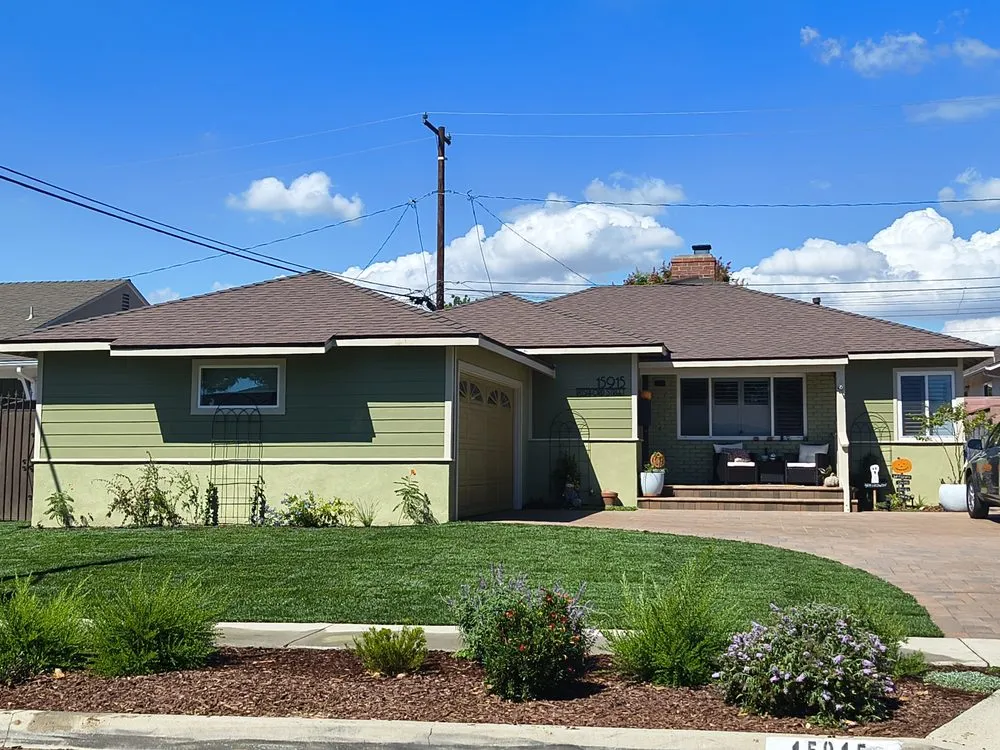 Custom lawn mowing service for outdoor upgrades in Bellflower, CA by Bellflower Landscaping