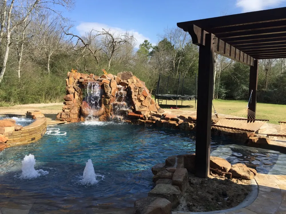 Local landscape installation for residential properties in The Woodlands, TX by Bello Domani Outdoor Design