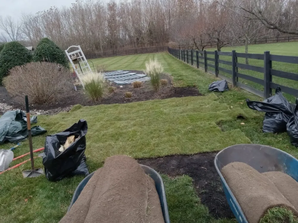Trusted yard maintenance with custom design in Sterling, VA by Bello Garcia Landscaping