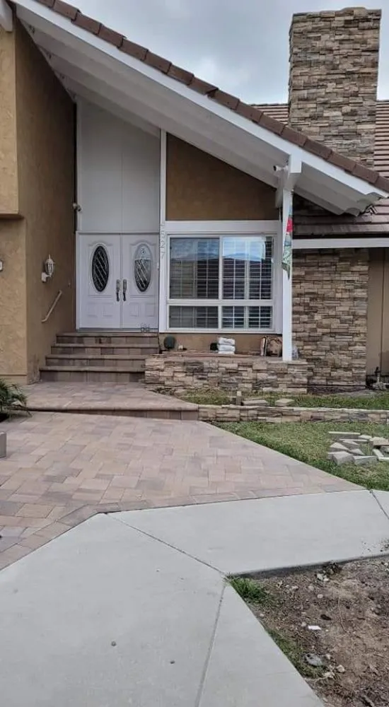 Expert lawn care service in North Hollywood, CA by Bello's hardscape landscape and turff