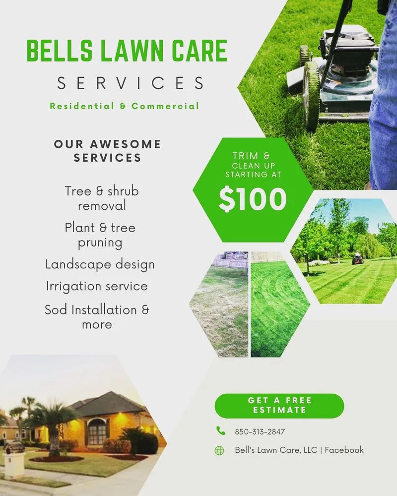 Reliable lawn care service in Navarre, FL by Bell's Lawn Care