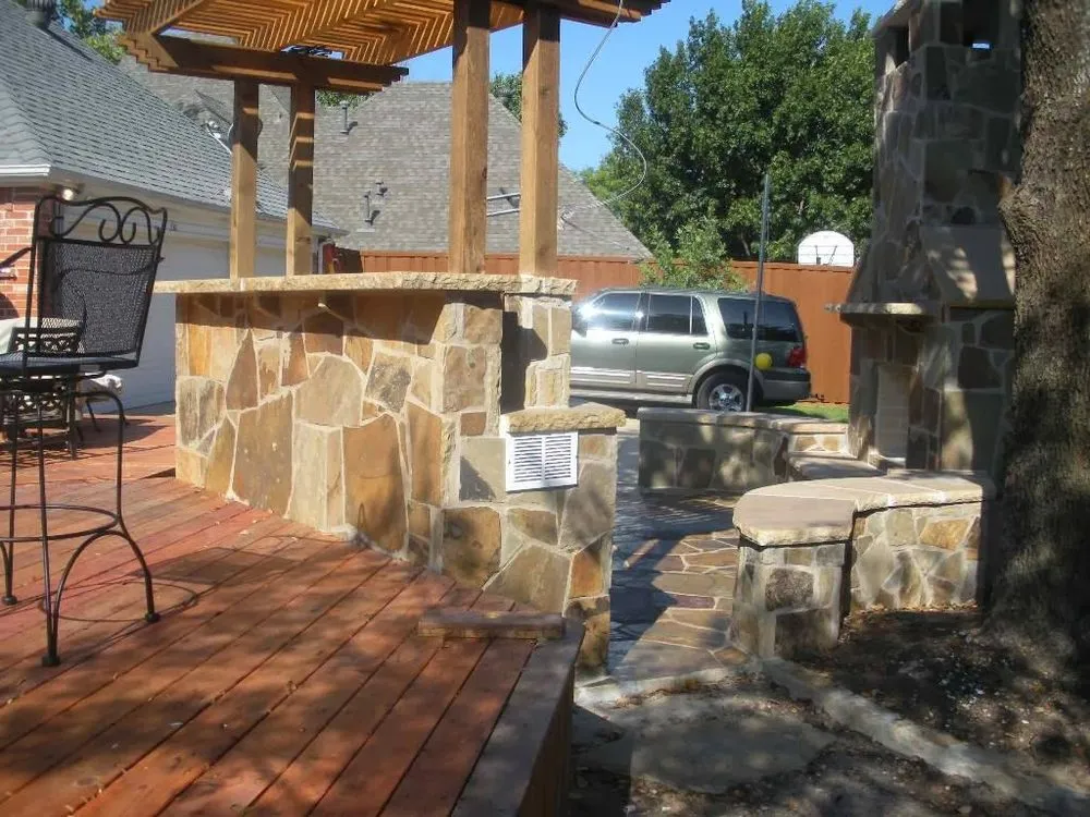 Local landscaping services in Lewisville, TX by Beltran & Plus
