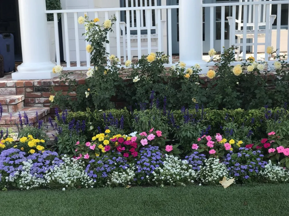 Custom lawn mowing service in Newport Beach, CA - Belville Group Landscaping Services