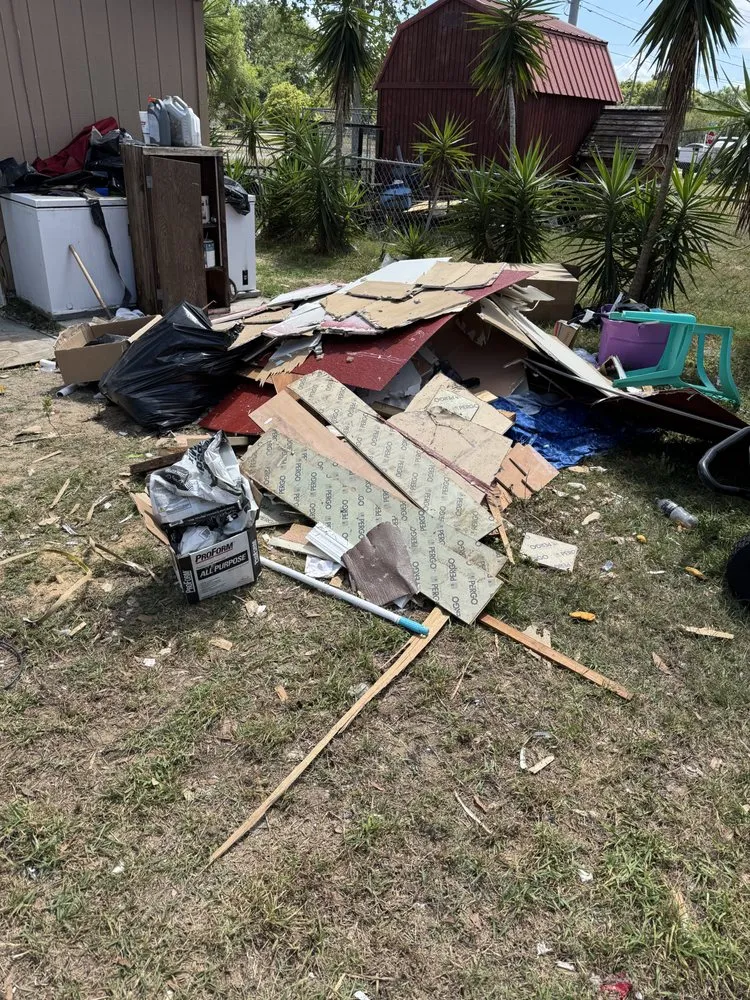 Expert lawn mowing service for homes in Haines City, FL by Ben & Son’s Junk Removal