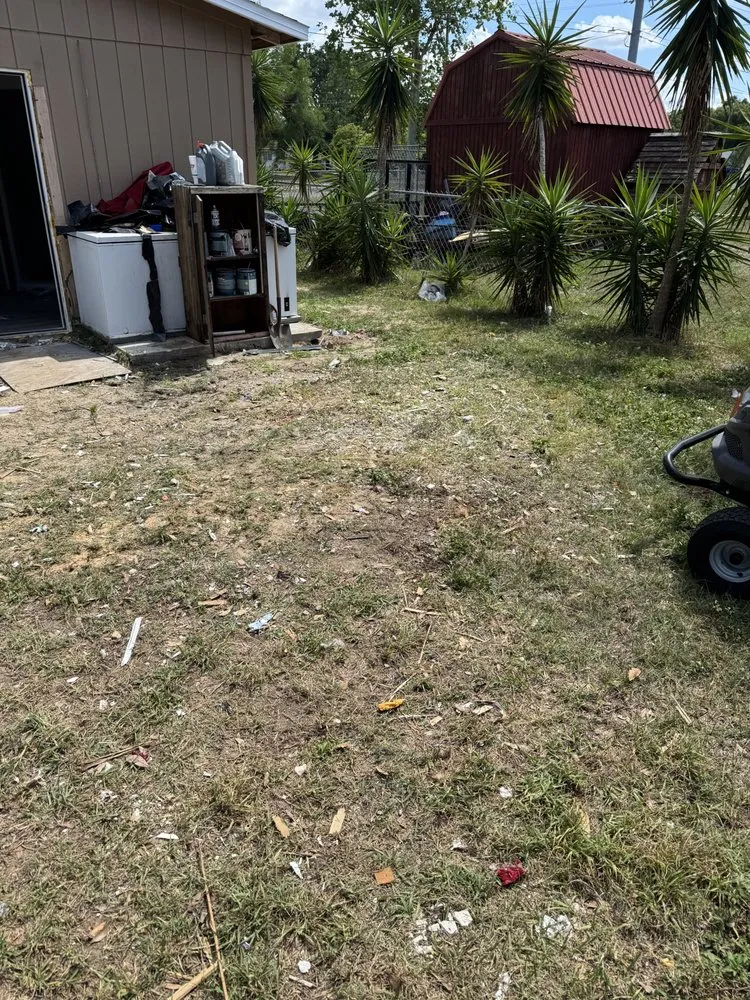 Local landscape installation for residential properties in Haines City, FL by Ben & Son’s Junk Removal