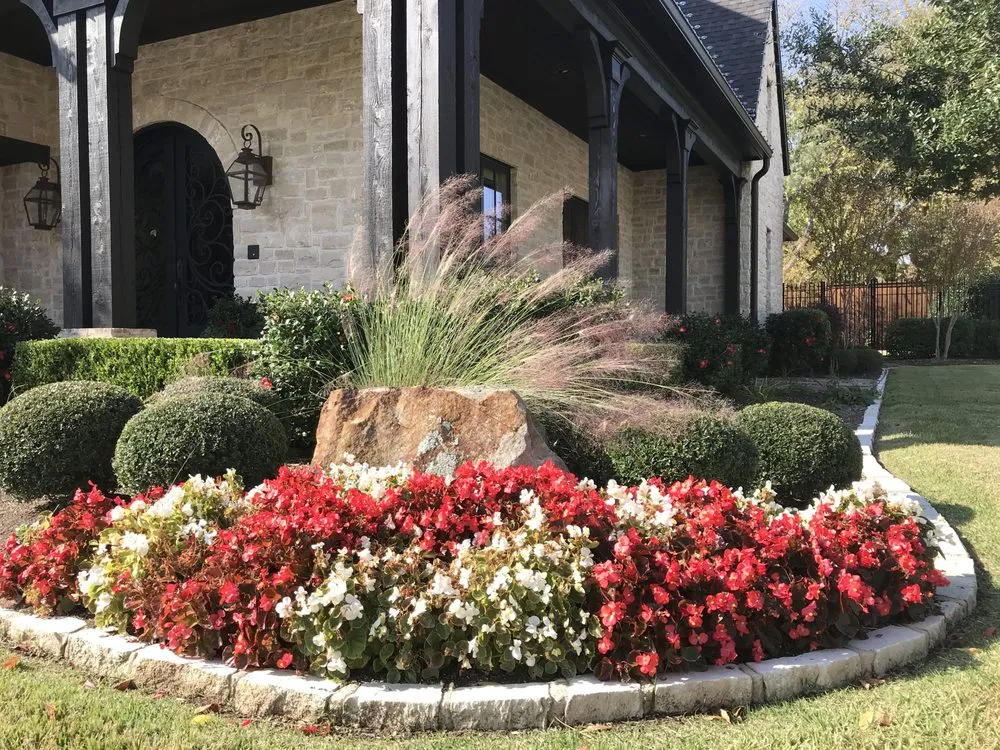 Custom residential landscaping in Coppell, TX - Ben N Dads