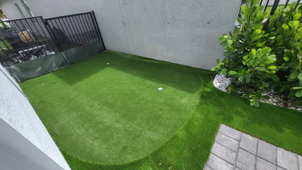 Expert landscape design for residential properties in Pembroke Pines, FL by Ben Turf Landscaping