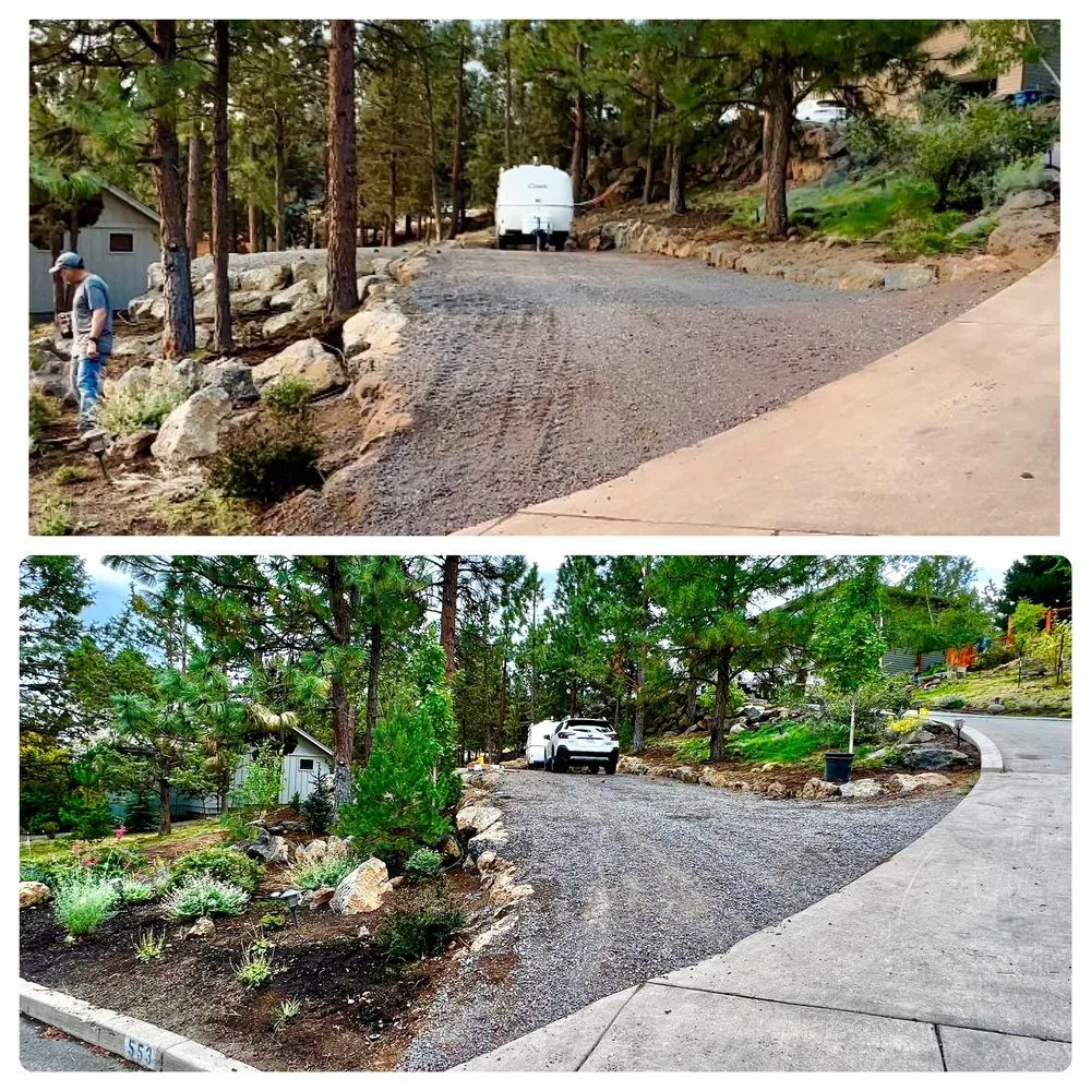 Custom landscape installation for year-round maintenance in Bend, OR by Bend Pine Nursery
