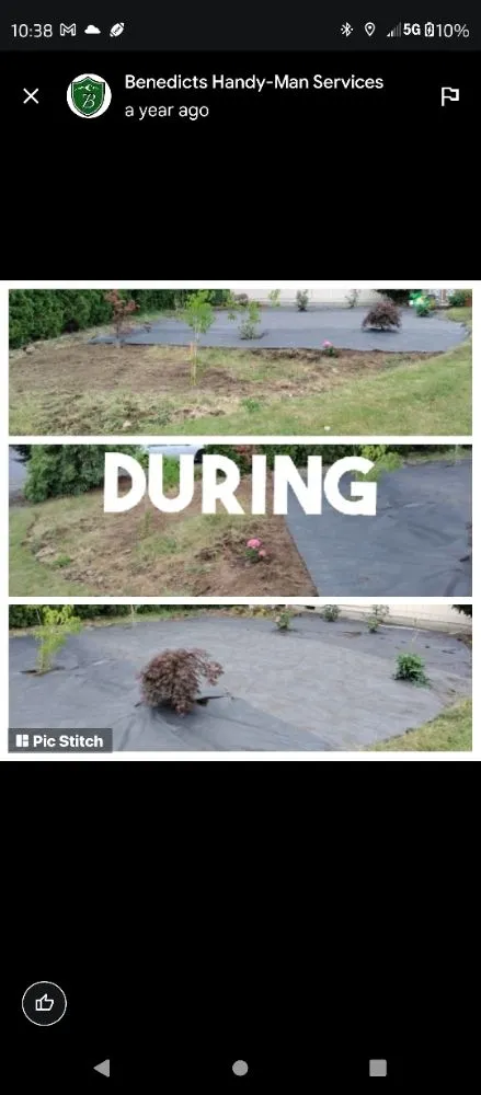 Top-rated residential landscaping in Bonney Lake, WA by Benedicts Handy-Man Services