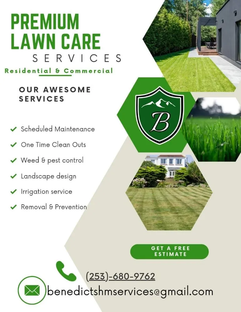 Professional landscaping services experts serving Bonney Lake, WA - Benedicts Handy-Man Services