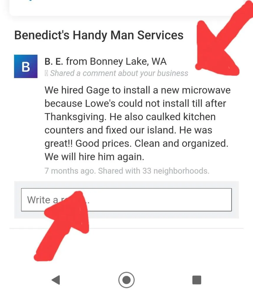 Professional lawn mowing service experts serving Bonney Lake, WA - Benedicts Handy-Man Services