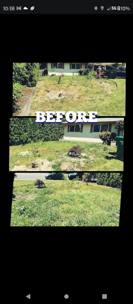 Custom lawn care service in Bonney Lake, WA by Benedicts Handy-Man Services