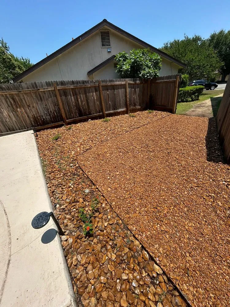 Local outdoor landscaping in Helotes, TX by Benitez Irrigation & Landscape