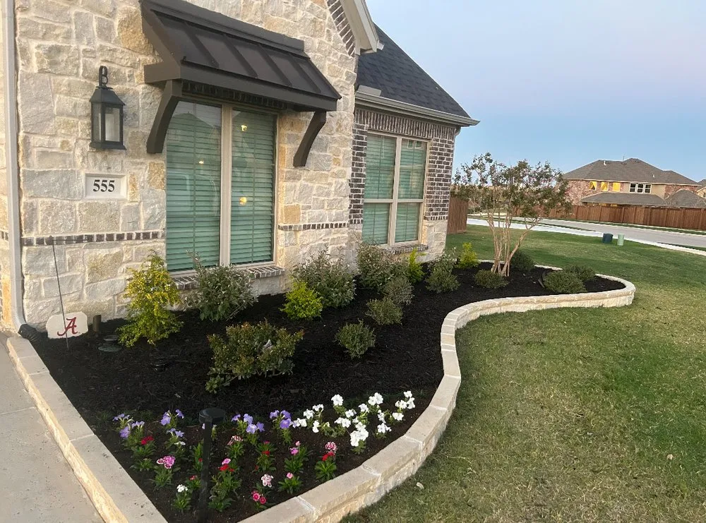 Trusted landscape design in Haltom City, TX by Benitez Landscaping