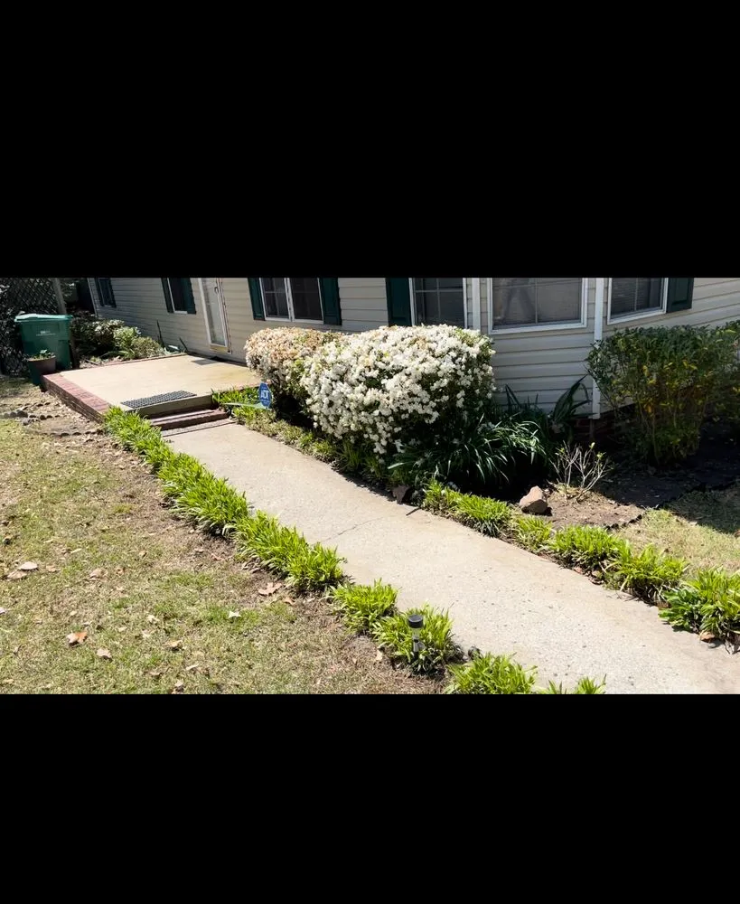 Custom landscape design for beautiful yards across Sanford, NC - Benitez Lawn Care Services