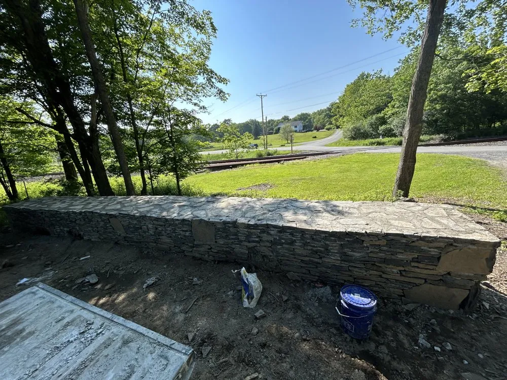 Expert landscape installation experts serving Middletown, NY - Benitez rock walls design and Landscaping