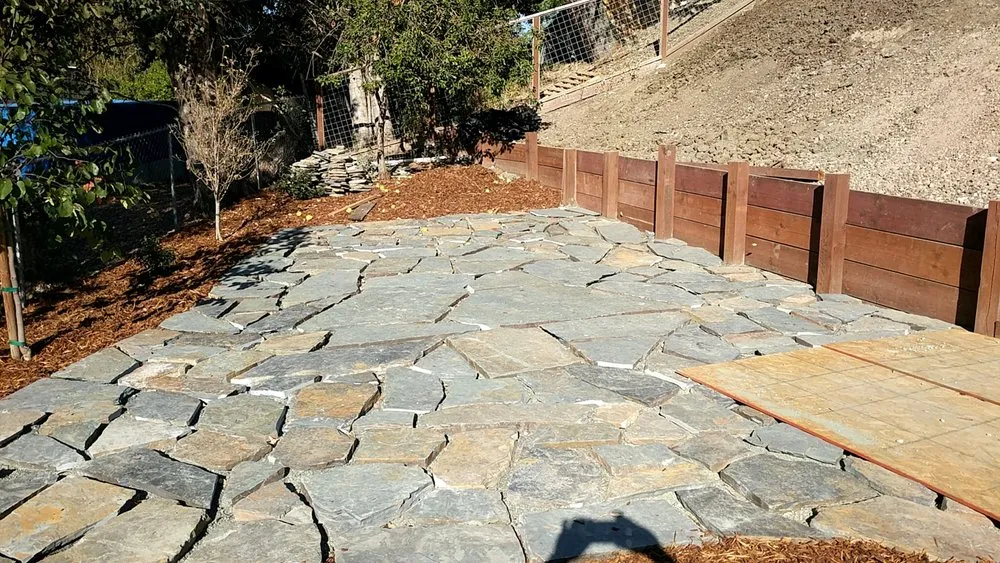 Local lawn mowing service with custom design in Concord, CA by Benito Landscaping and Garden Services