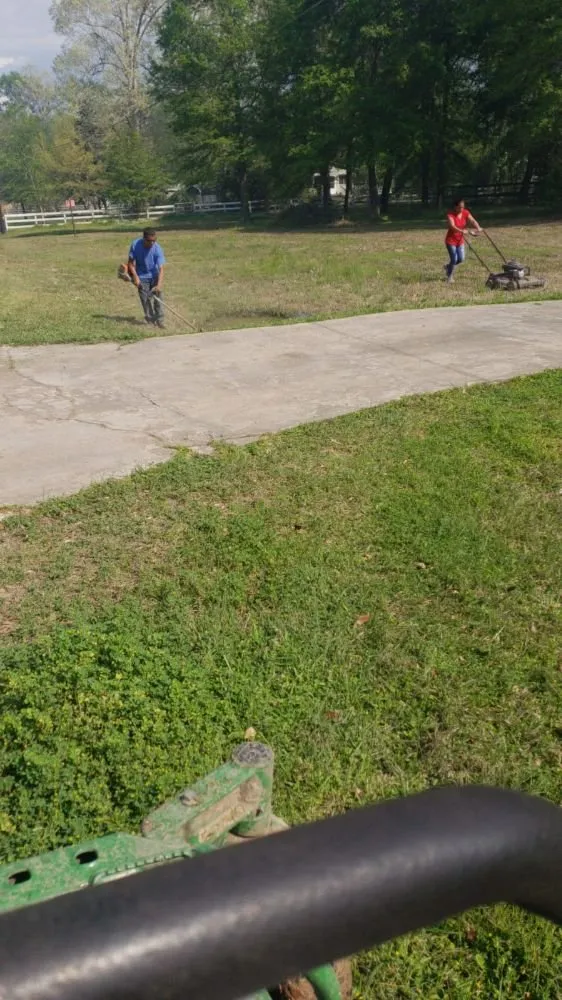 Affordable lawn mowing service in Porter, TX by Benito's Lawn Service