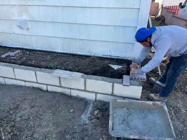 Custom outdoor landscaping for year-round maintenance in La Habra, CA by Benjamin Construction and Demo