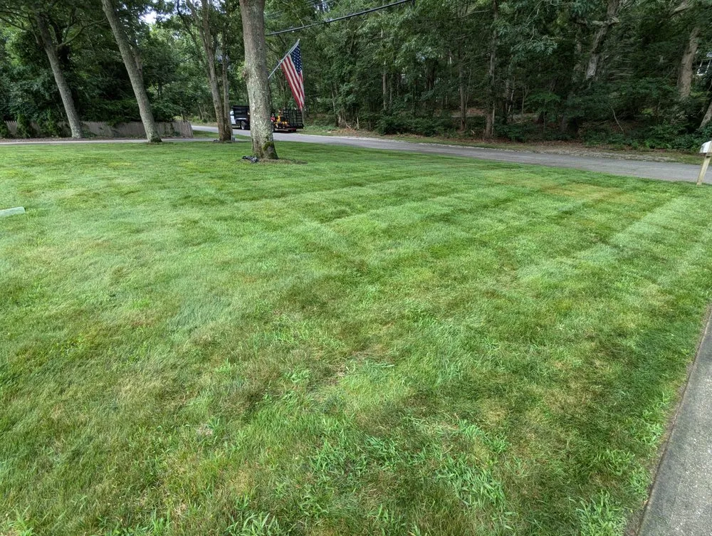 Top-rated outdoor landscaping with custom design in Eastport, NY by Benjamin M Rosko Landscaping