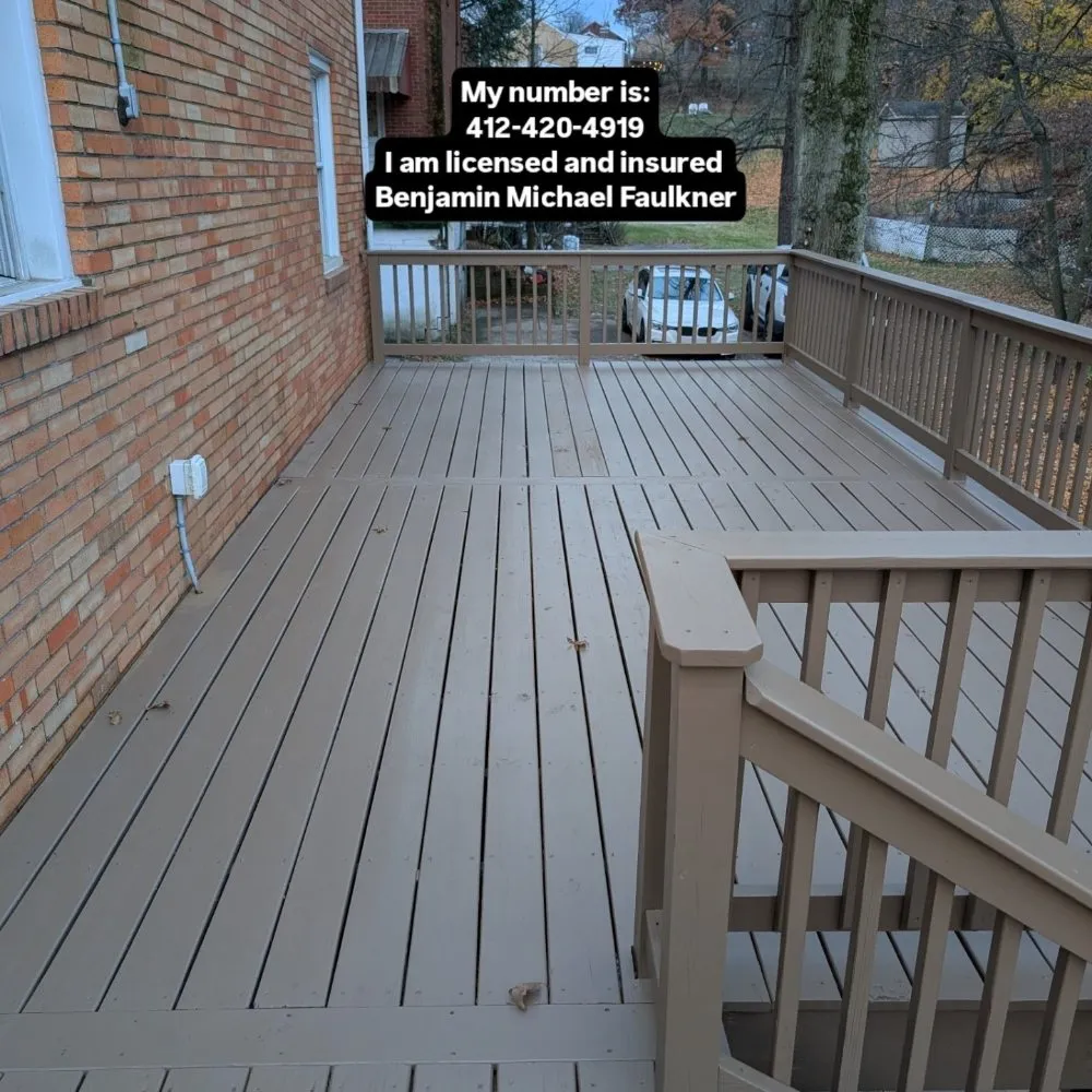 Custom yard cleanup service for residential properties in Gibsonia, PA by Benjamin Michael Faulkner