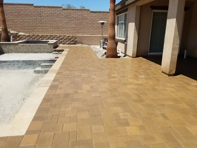 Custom outdoor landscaping in Desert Hot Springs, CA - Benjamin's Landscape