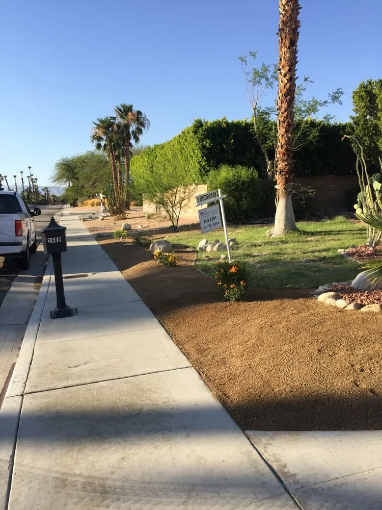 Custom landscape design near you across Desert Hot Springs, CA - Benjamin's Landscape