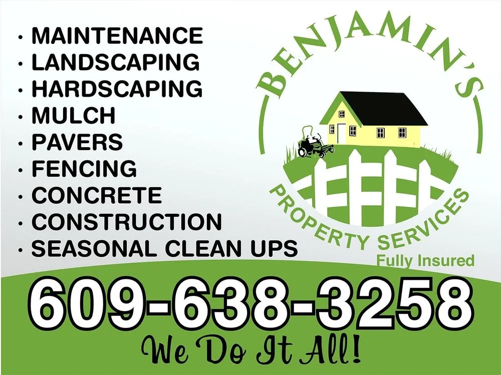 Custom landscape installation for homes across Jackson, NJ - Benjamin's Property Services