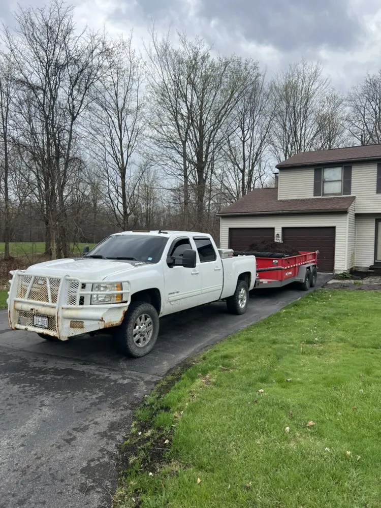 Custom garden landscaping in Memphis, NY - Bennett Enterprises