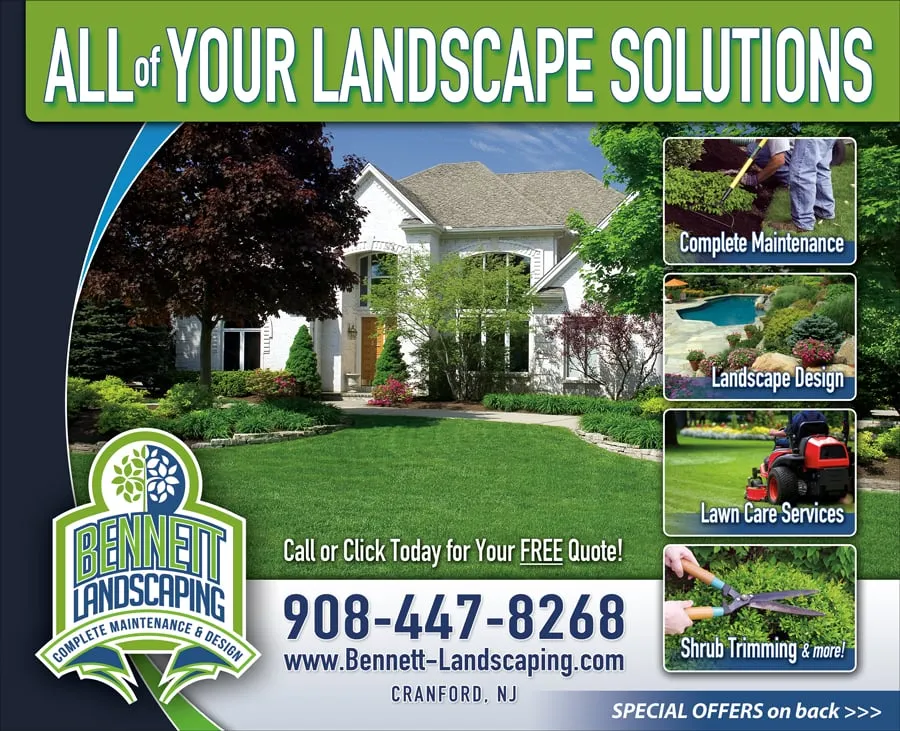 Custom garden landscaping experts serving Cranford, NJ - Bennett Landscaping